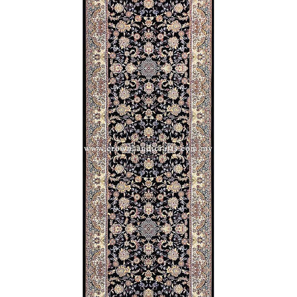 Premium Persian Carpet from Iran Smooth Wool Feel Man Made Persian Carpets for Bedroom Living Room | Rayan Nastaran Runner