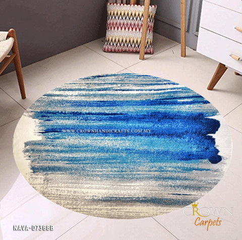 Amazing Designer Collection Trustworthy Round Modern Carpet Supplier | Nava D7368B