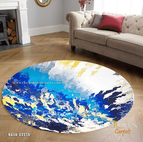 Featured Modern Round Round Design Carpets Rugs for your Home | Nava XXS39