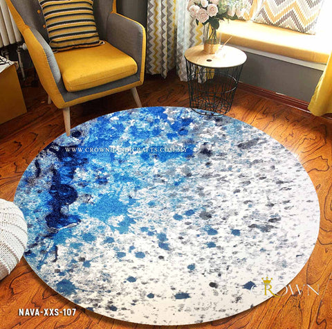 Create Wow Impression to your Living Room by Modern Round Rugs Carpets | Nava XXS-107