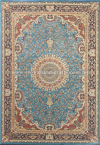 Premium Persian Carpet from Iran Smooth Wool Feel Man Made Persian Carpets for Bedroom Living Room | ASHRAFI NILOOFARANTEH