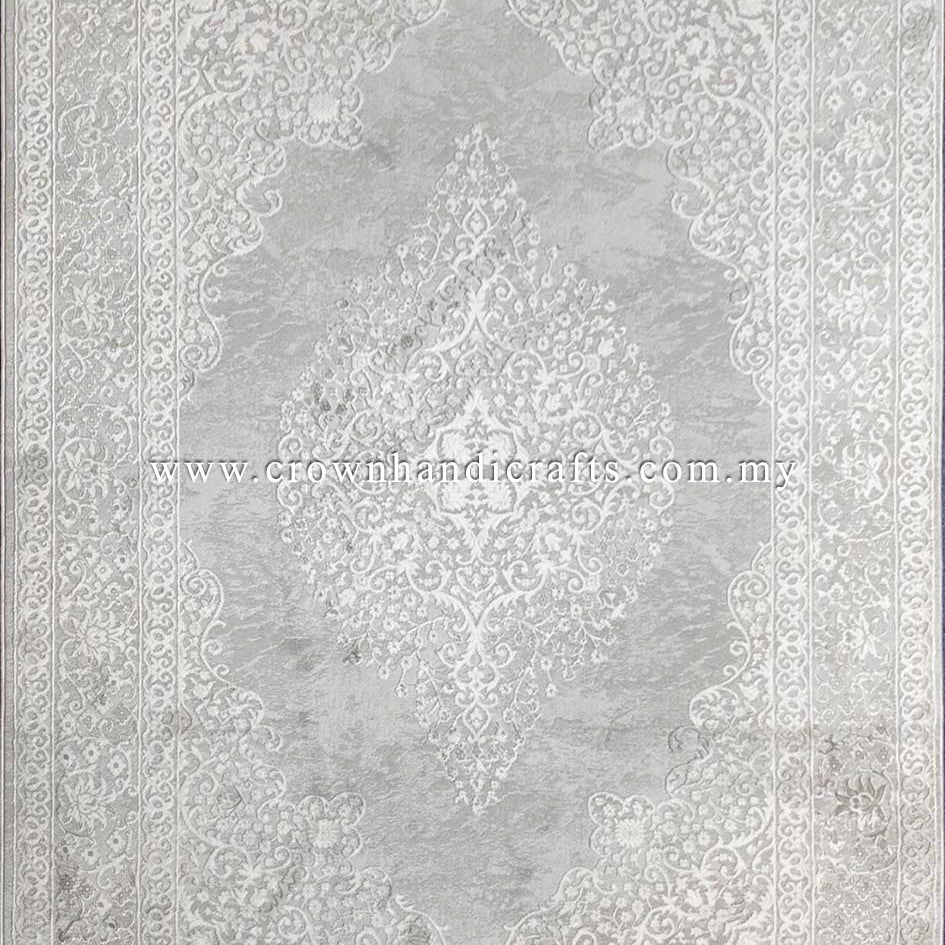 Match Modern Furniture with Soft and Vibrant Persian Carpet in Living Room | Silk Pasha P0249