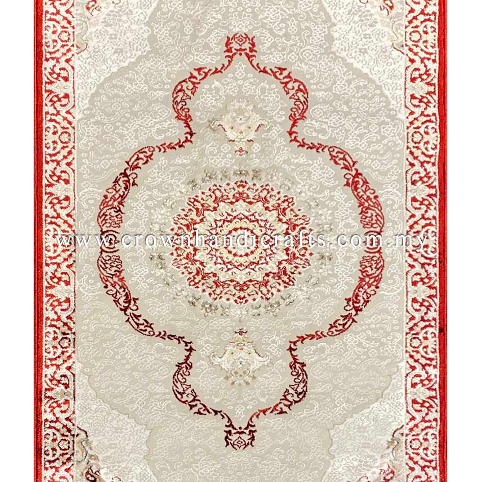Elevate Your Living Room: High-Quality Viscose Carpet with Elegant Persian Design | Faraz Silk PA68C