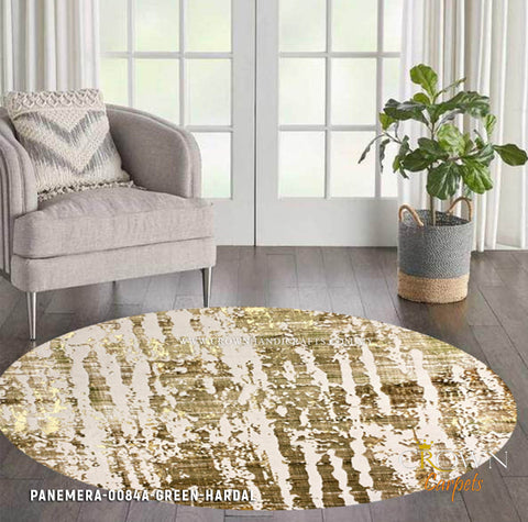 Amazing Designer Collection Trustworthy Modern Carpet Supplier | Panemera 0084A Green Hardal