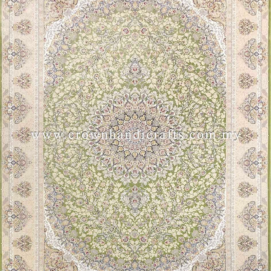 Enhance Your Dining and Living Spaces: Fine Persian Rugs with a Smooth Wool Feel | Rasoul Isfahan PE 6