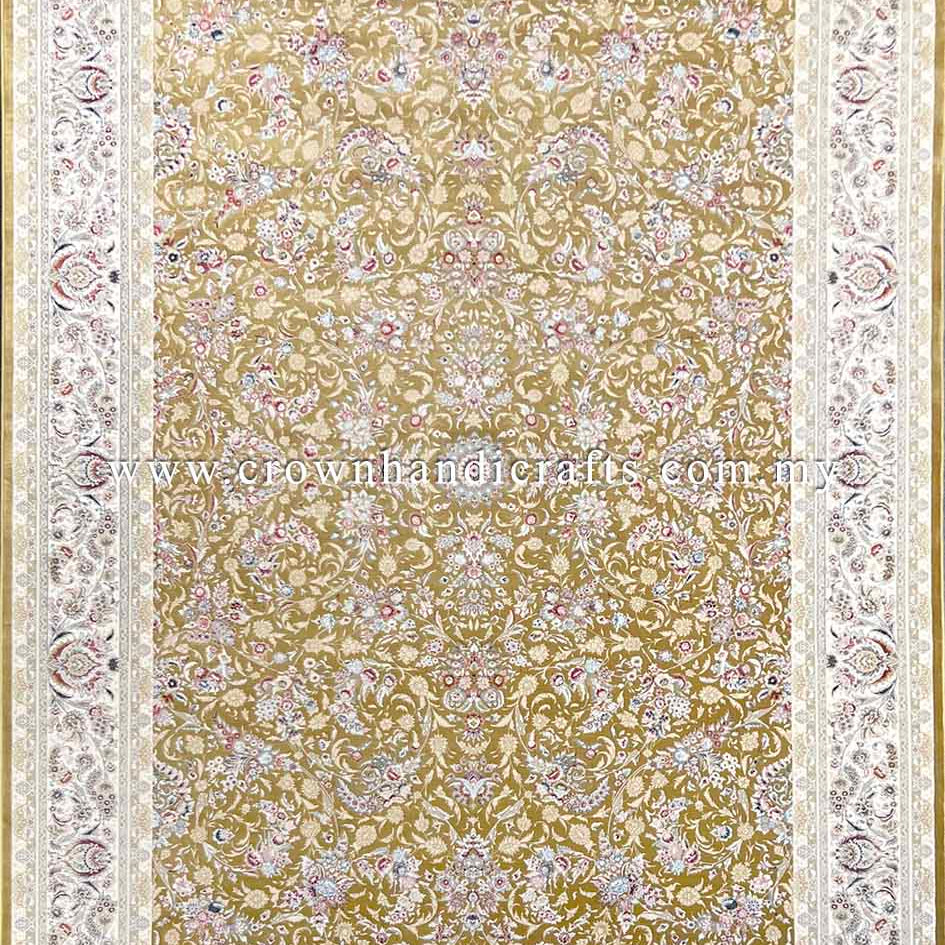 Experience Fine Persian Craftsmanship: Smooth Quality Wool Feel Rugs for Dining & Living | Rasoul Isfahan PE 20