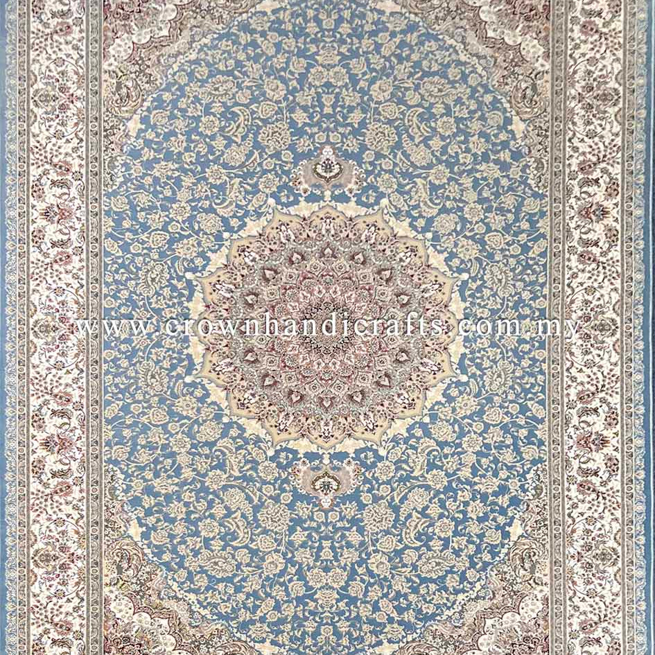 Premium Quality Persian Carpet: Intricate Design, Smooth Feel, for Living Rooms | Rasoul Isfahan PE 21