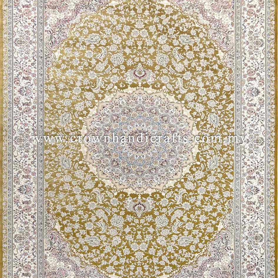 Premium Quality Persian Carpet: Intricate Design, Smooth Feel, for Living Rooms | Rasoul Isfahan PE 21