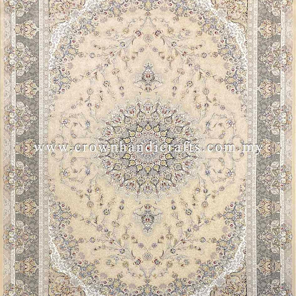 Enhance Your Dining and Living Spaces: Fine Persian Rugs with a Smooth Wool Feel | Rasoul Isfahan PE 6
