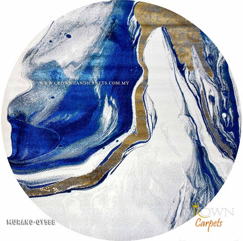 Shop Modern Round Carpets Abstract Designs Nordic Rugs | Murano QY58B