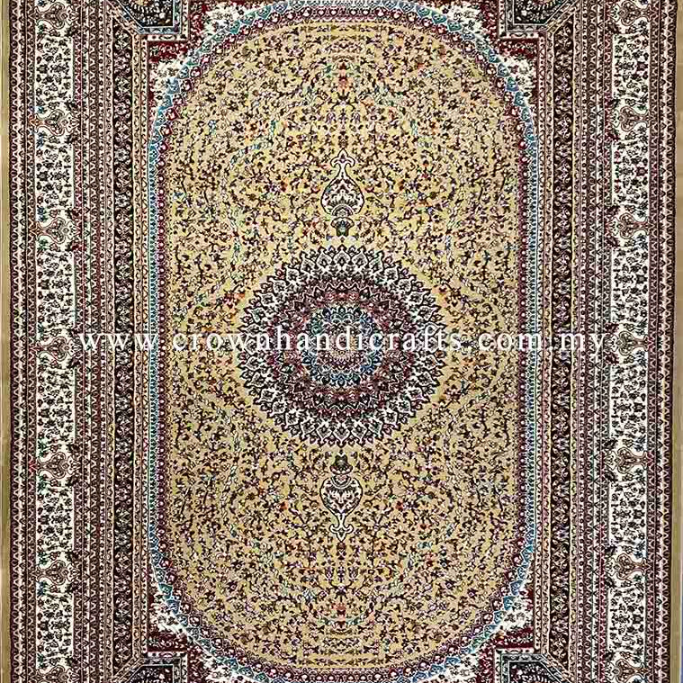 Authentic Persian Rug Iran Carpet Wool Feel High End Quality Hand Look Man Made Persian Carpets for Living Room | Ashrafi Raz