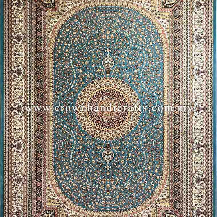 Authentic Persian Rug Iran Carpet Wool Feel High End Quality Hand Look Man Made Persian Carpets for Living Room | Ashrafi Raz
