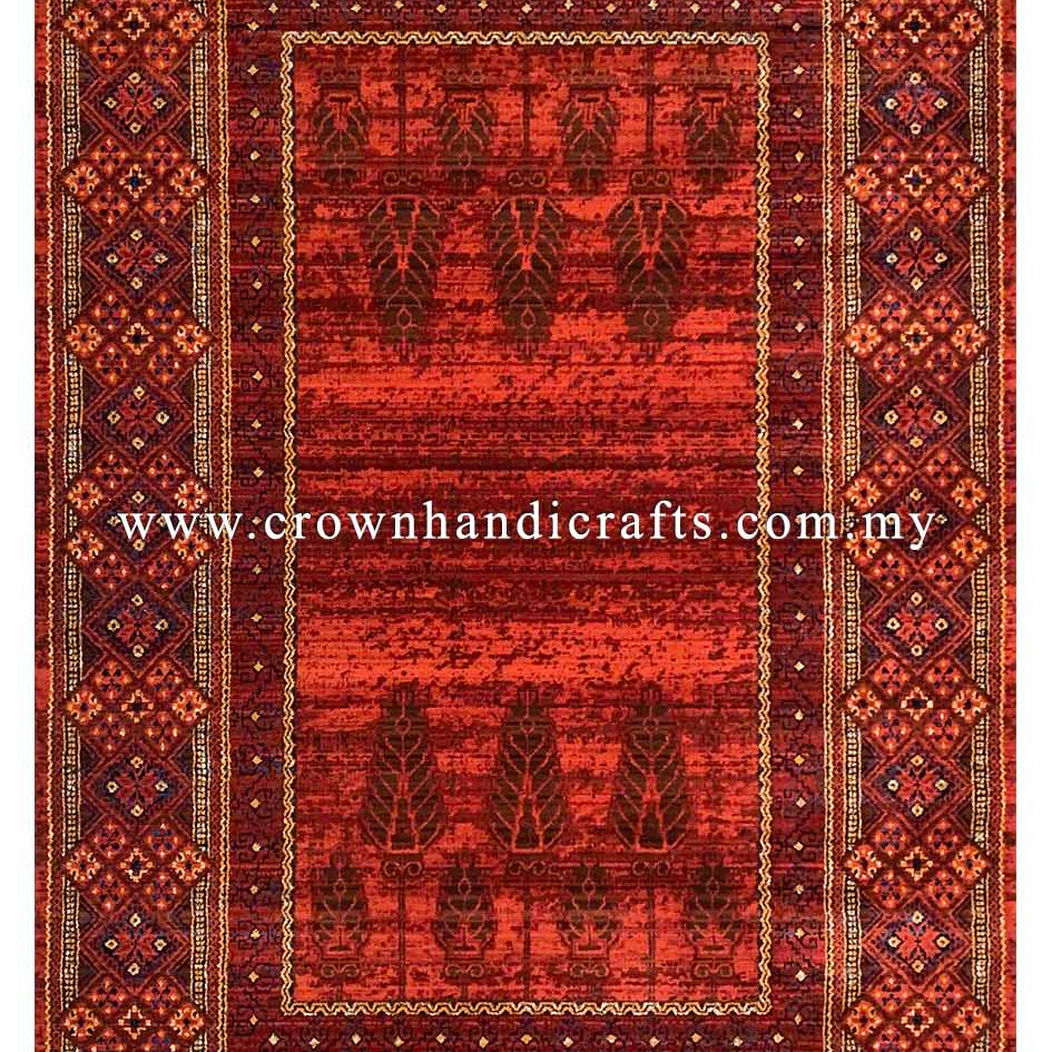Moroccan Style Persian Rug Tribal Vintage Carpet Made in Iran | Hamedan Sa109