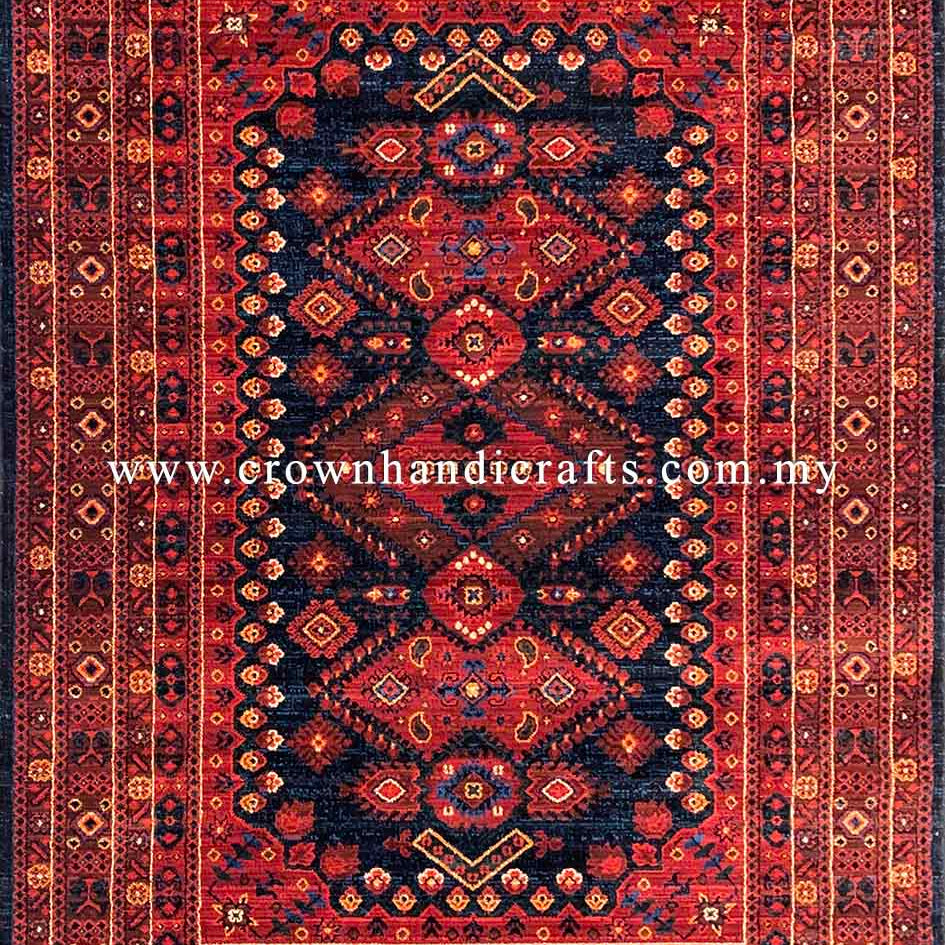 High Quality Rug Persian Carpet Wool Feel Man Made Thick Carpet | Hamedan Sa120