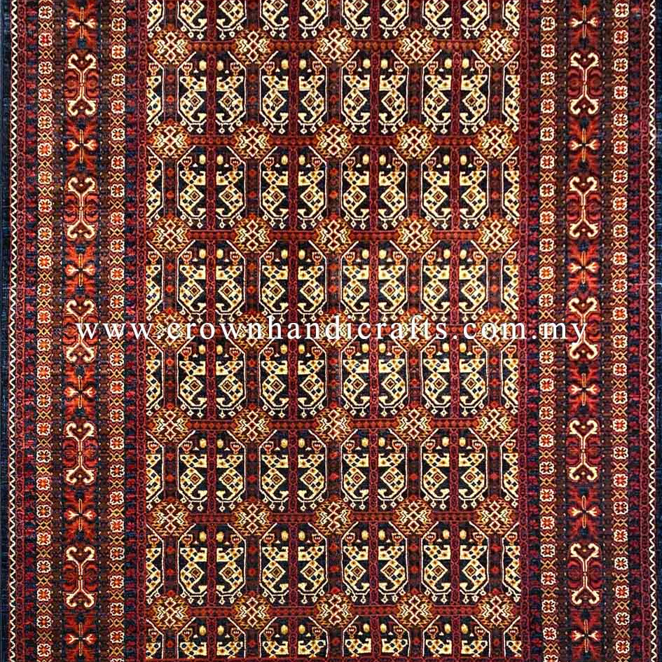 Persian Carpet Moroccan Design High End Premium Quality | Hamedan Sa121 Dark Cream