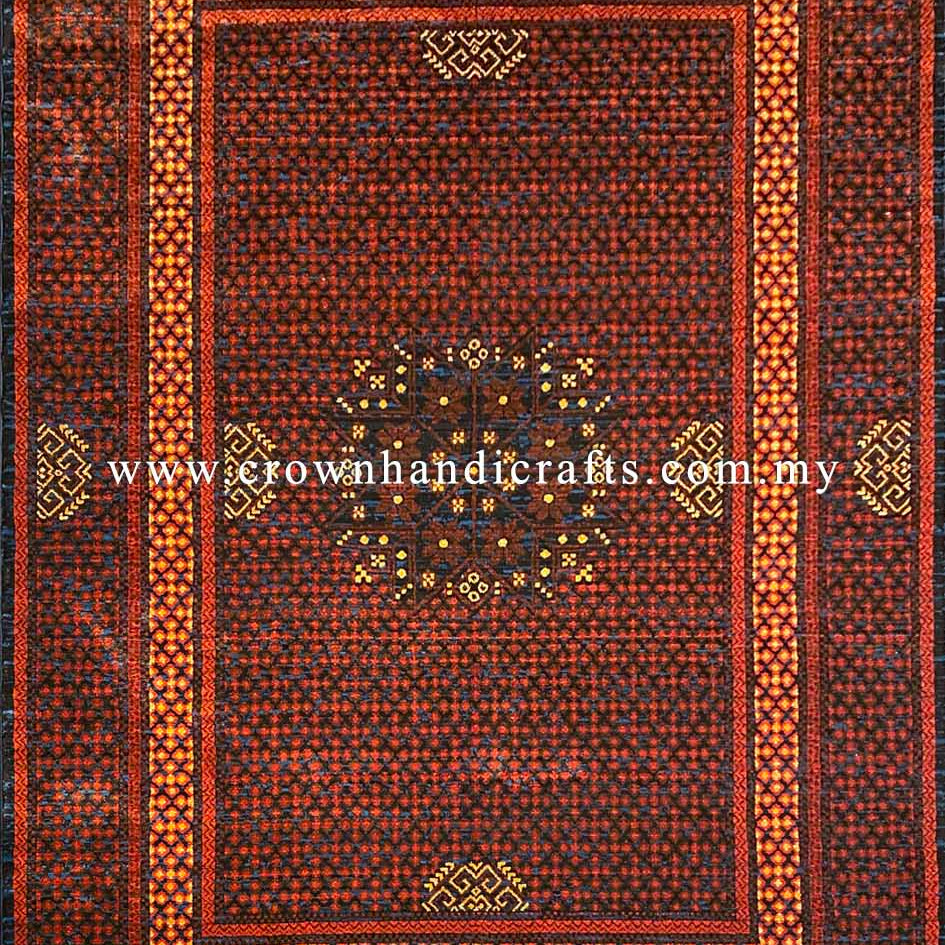 Nomadic Tribes Carpet Design Persian Rug Geometric Motifs Man Made Wool Feel Authentic Iran Carpet | Hamedan Sa125