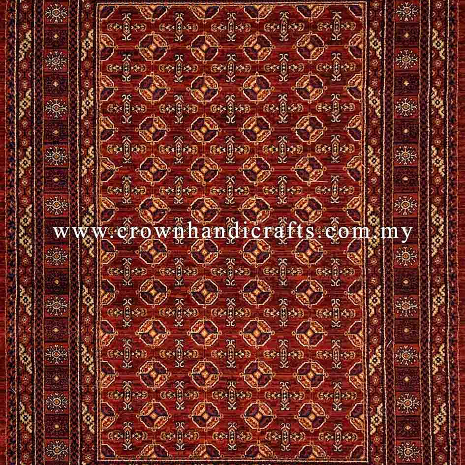 Smooth Wool Feel Persian Carpet Rug Tribal Design Vintage Carpet | Hamedan Sa129