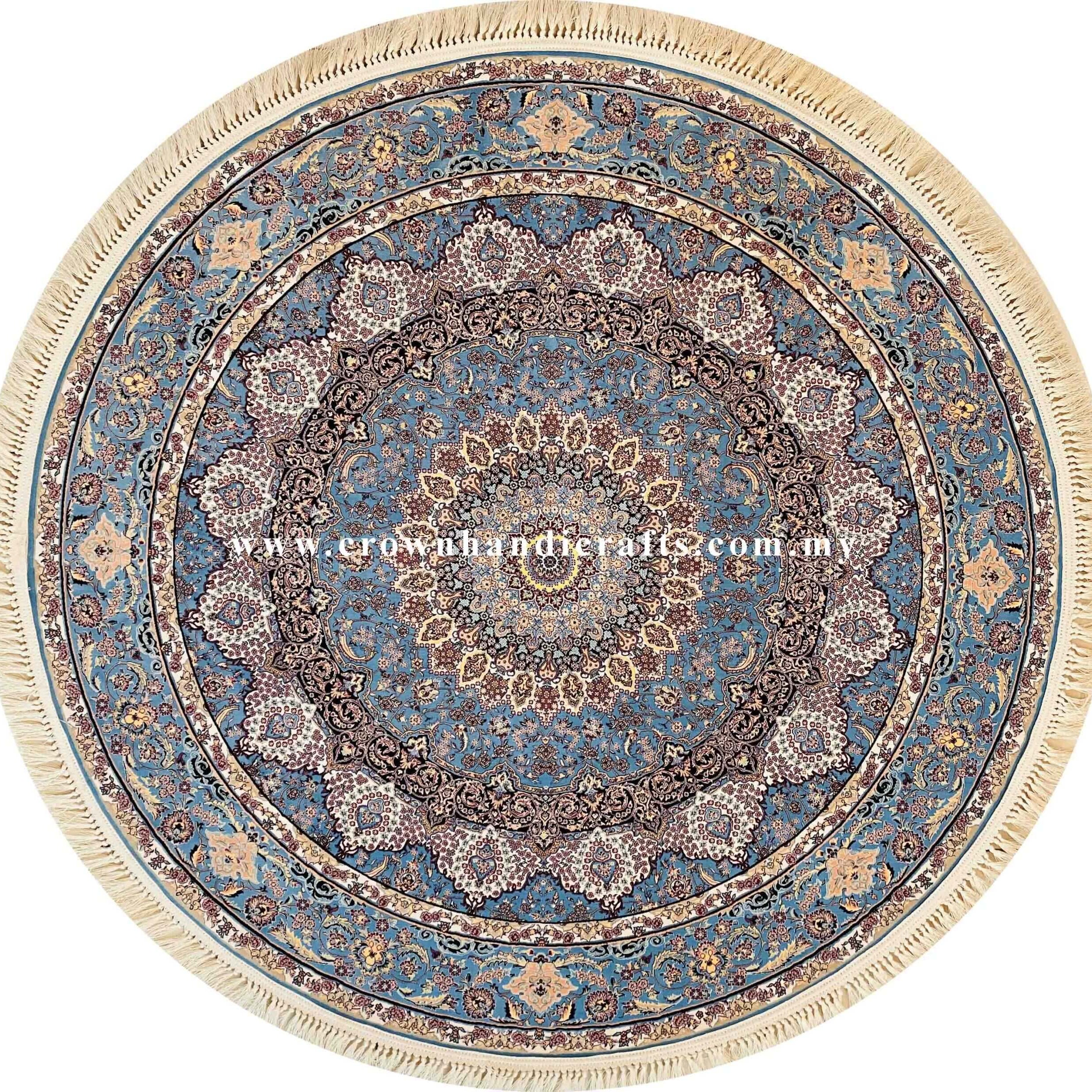 Exclusive High End Persian Rugs Classic Carpet Traditional Design Rugs | Rayan Sarvenaz Round