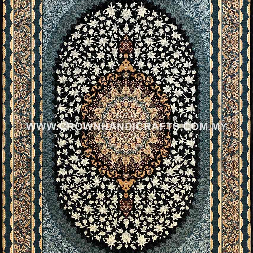 Authentic Persian Rug Iran Carpet Wool Feel High End Quality Hand Look Man Made Persian Carpets for Living Room | Shahnaz Amania
