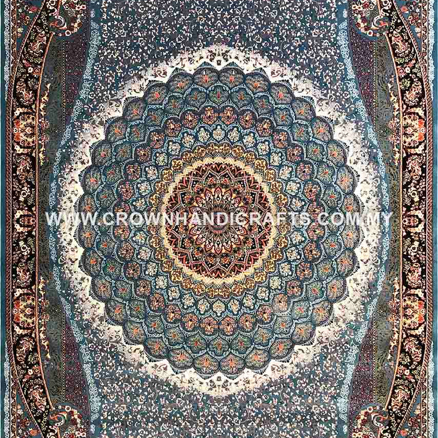 Premium Persian Carpet from Iran Smooth Wool Feel Man Made Persian Carpets for Bedroom Living Room | Shahnaz Pamir My