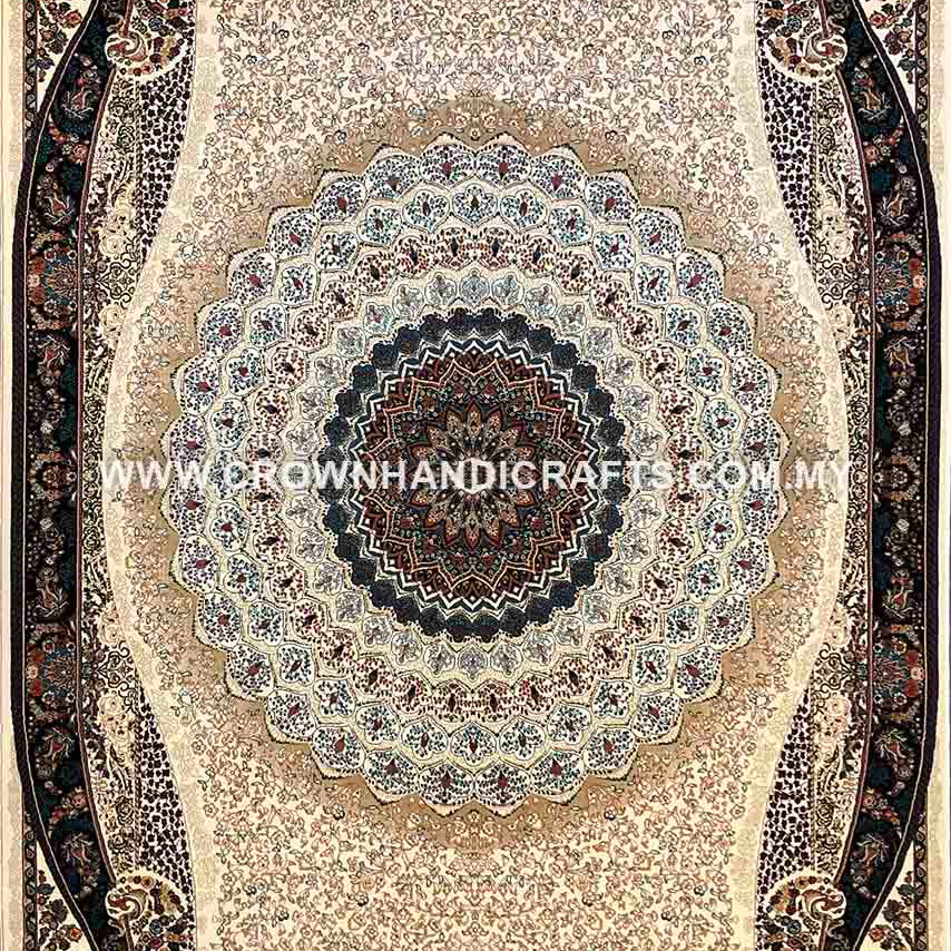 Premium Persian Carpet from Iran Smooth Wool Feel Man Made Persian Carpets for Bedroom Living Room | Shahnaz Pamir My