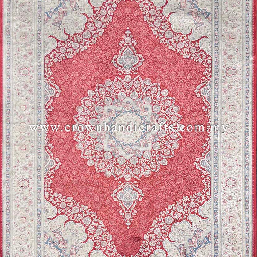Genuine 100% Silk Persian Rug High End Premium Man Made Exclusive Range | Tashkent T444B
