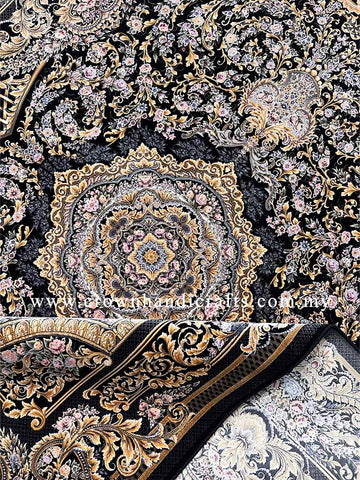 Genuine 100% Silk Persian Rug Made in Iran High End Premium Man Made Exclusive Range | Venus Silk Ven001