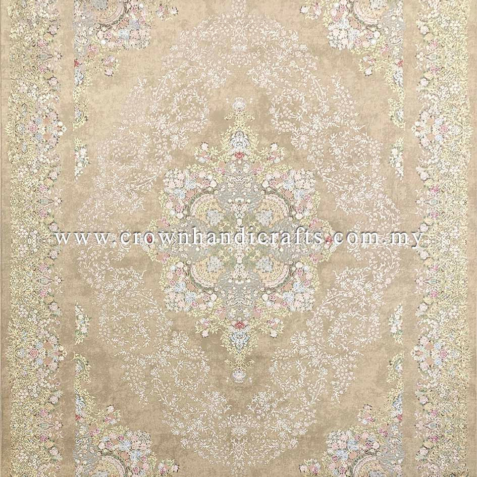 Discover the Craftsmanship: Iran Carpet with Wool Feel, Hand-Look, and Exceptional Quality for Luxurious Living Spaces | Venice VN35