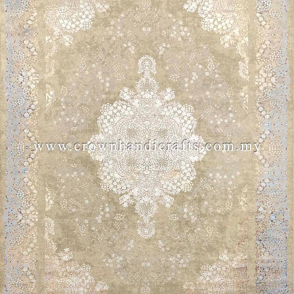 Discover the Craftsmanship: Iran Carpet with Wool Feel, Hand-Look, and Exceptional Quality for Luxurious Living Spaces | Venice VN35