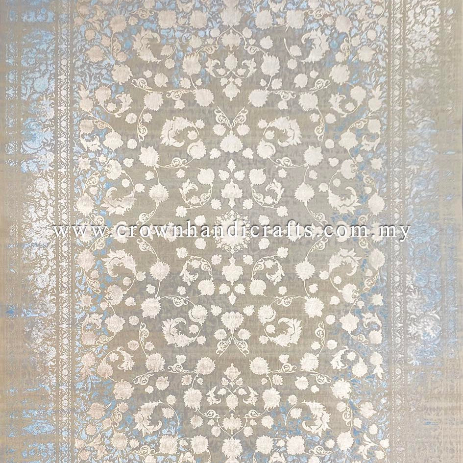 Discover Refined Comfort: Premium Persian Carpet with Smooth Wool Feel, Man Made Excellence for Bedroom and Living Room | Venice VN9