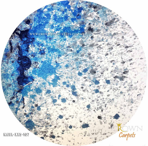 Create Wow Impression to your Living Room by Modern Round Rugs Carpets | Nava XXS-107