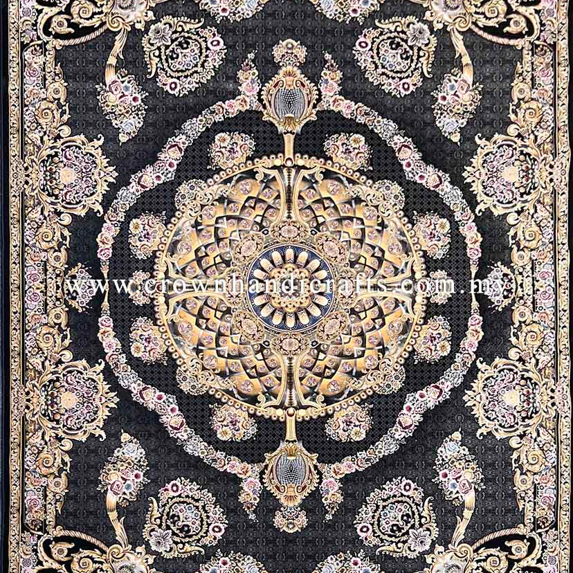 100% Silk Rug Iran Authentic Persian Carpet High End Premium Quality Man Made Elegant Feel | Venus Silk Zhinus
