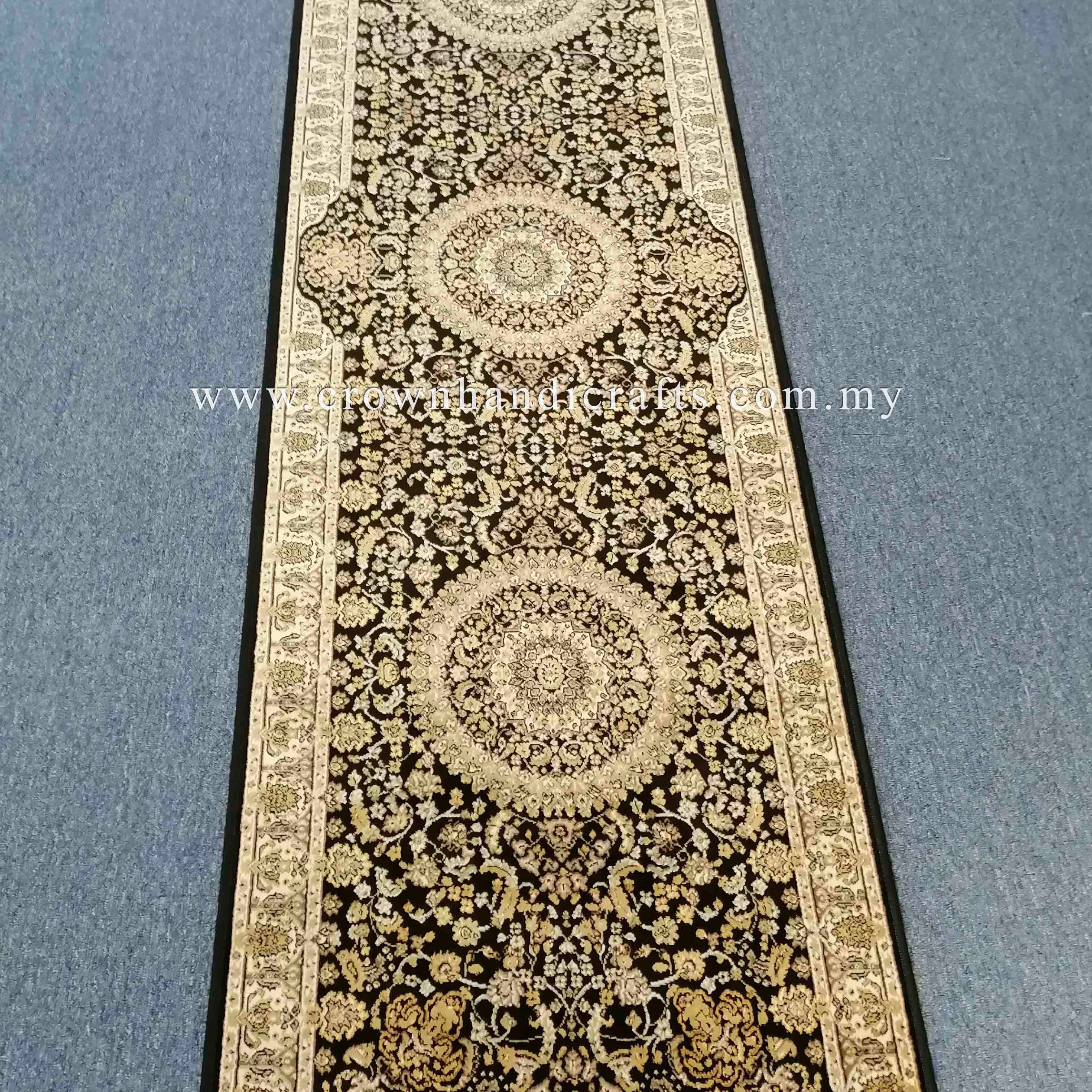 Persian-Inspired Runner Rug – Silk-Like Viscose Elegance for Hallways & Living Spaces | Zrabi 342