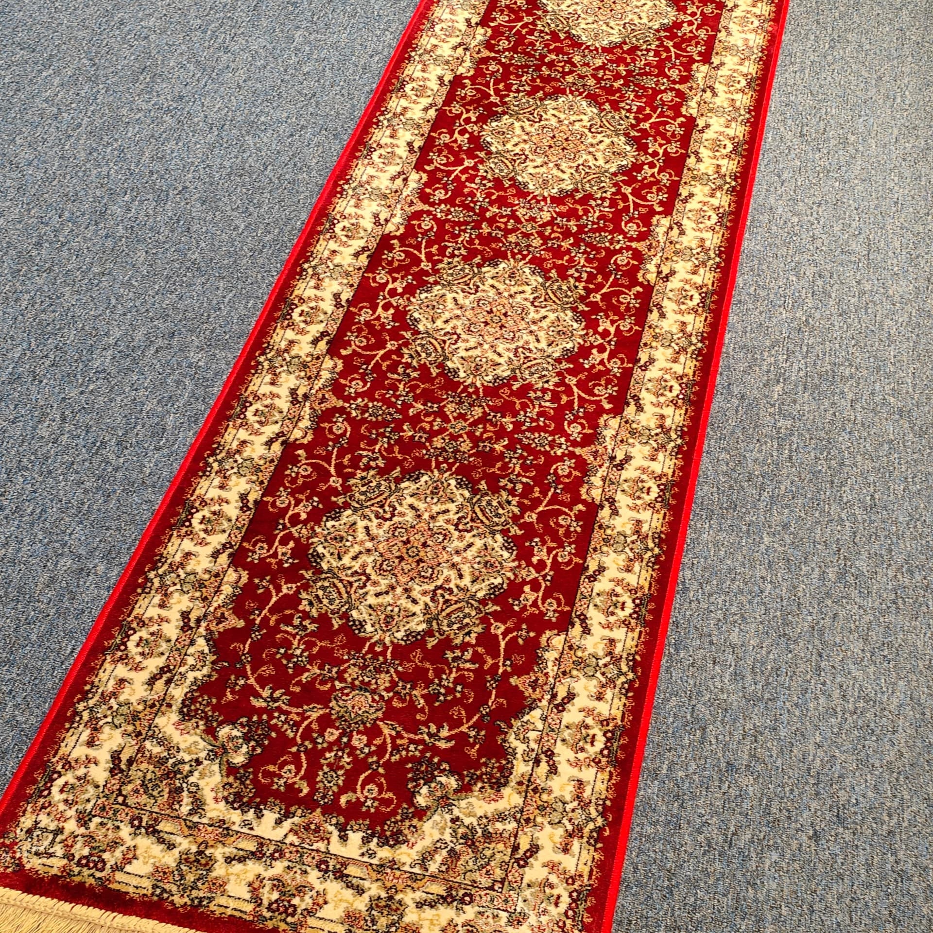 Step into Opulence A Silk-Touch Persian Runner in Premium Viscose | Zrabi 479
