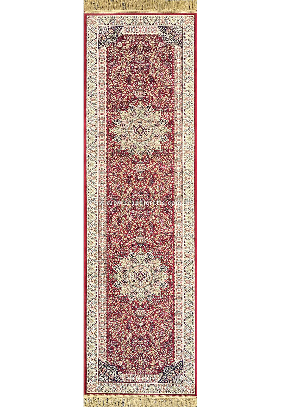 Elegant Persian Runner Rug Silk-Touch Viscose Carpet for Grand Entries & Luxe Living Spaces | Zrabi 459