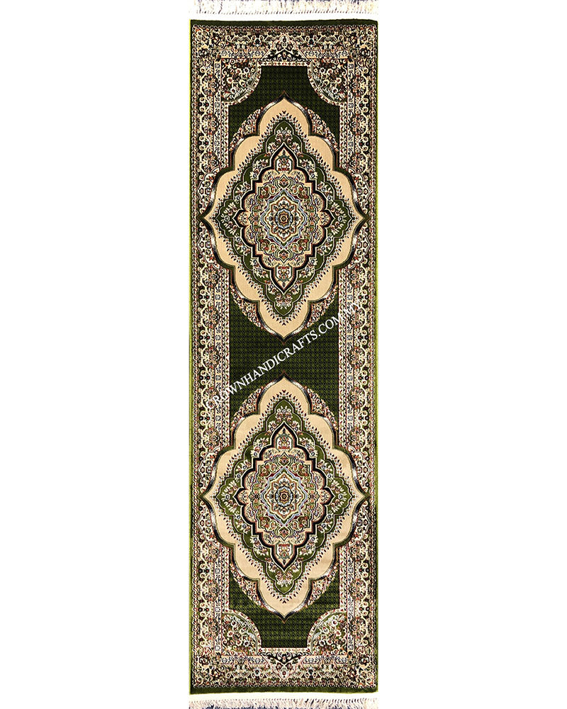 Silk Feel Carpet Persian Design Turkish Rug for Living Room Bedroom Carpet | Semerkant 06981A Runner