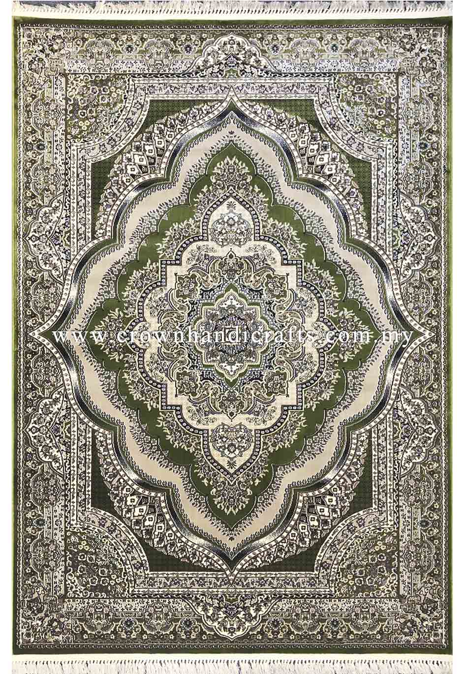 Silk Feel Carpet Persian Design Turkish Rug for Living Room Bedroom Carpet | Semerkant 06981A