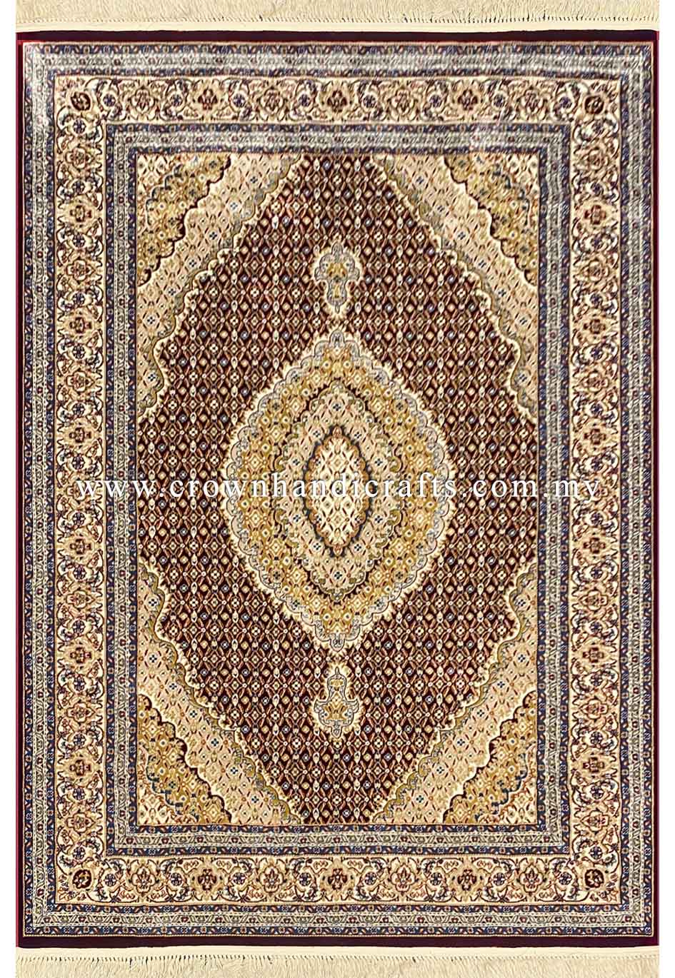 Silk Feel Carpet Persian Design Turkish Rug for Living Room Bedroom Carpet | Isfahan 747