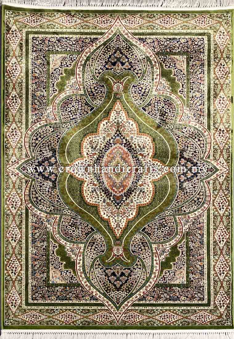 Persian Style Turkish Rugs High End Durable Carpet for Living Room Bedroom | Semerkant 07611C