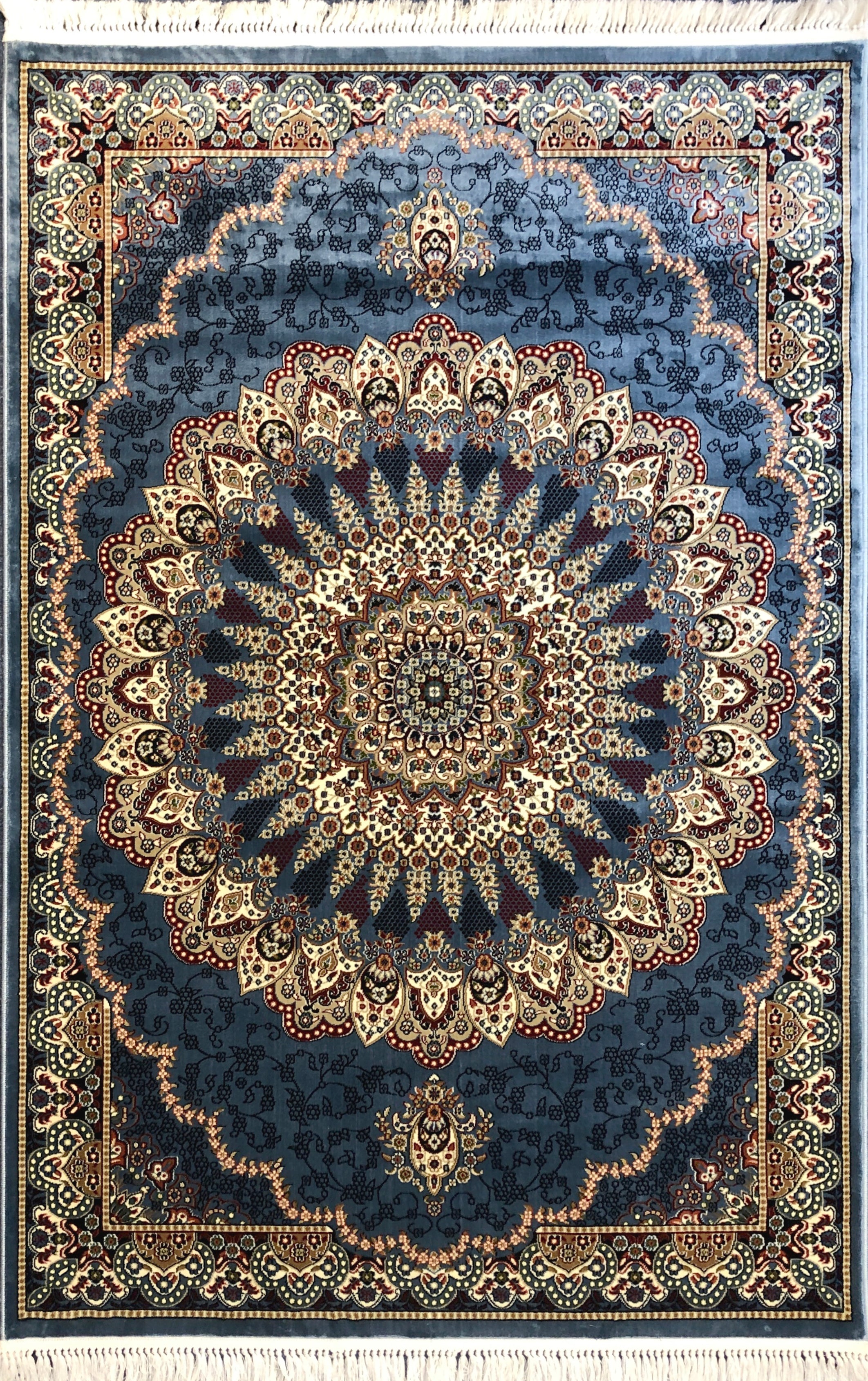 Persian Carpet Thick Quality Turkish Rugs High End Durable Carpets for Living Room Bedroom | Semerkant 07910A