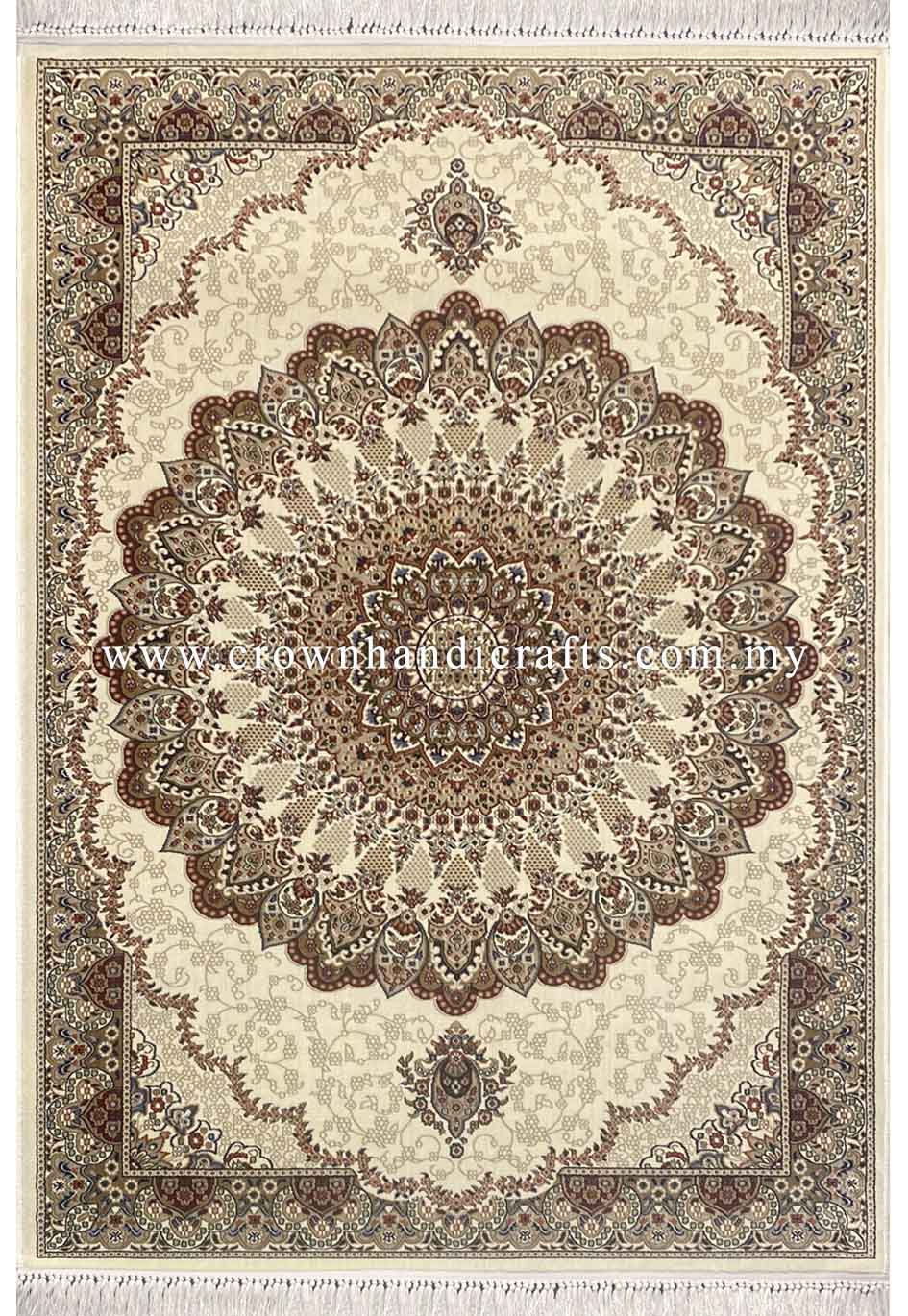 Persian Carpet Thick Quality Turkish Rugs High End Durable Carpets for Living Room Bedroom | Semerkant 07910A