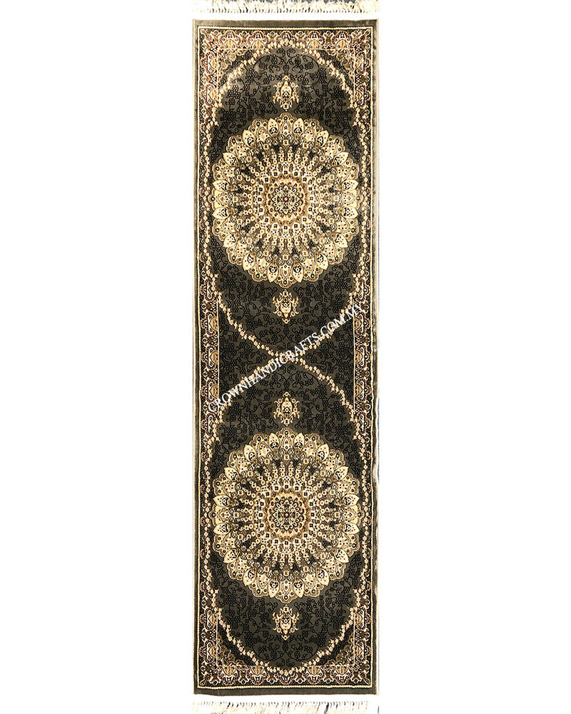 Persian Carpet Thick Quality Turkish Rugs High End Durable Carpets for Living Room Bedroom | Semerkant 07910A Runner