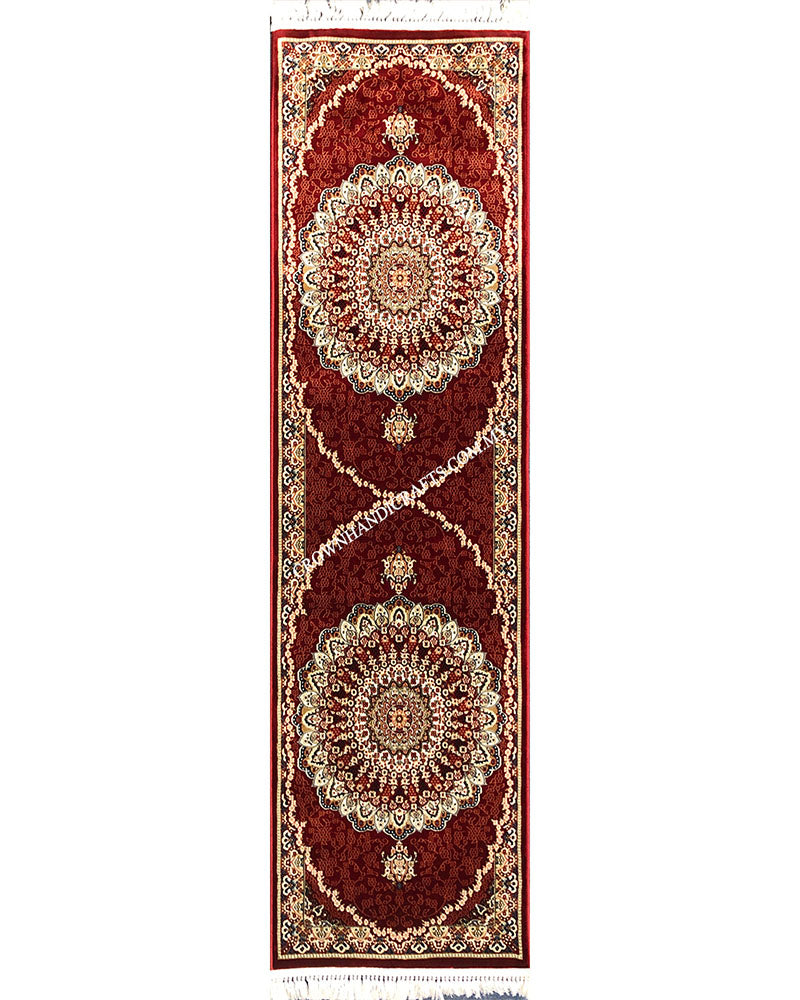 Persian Carpet Thick Quality Turkish Rugs High End Durable Carpets for Living Room Bedroom | Semerkant 07910A Runner
