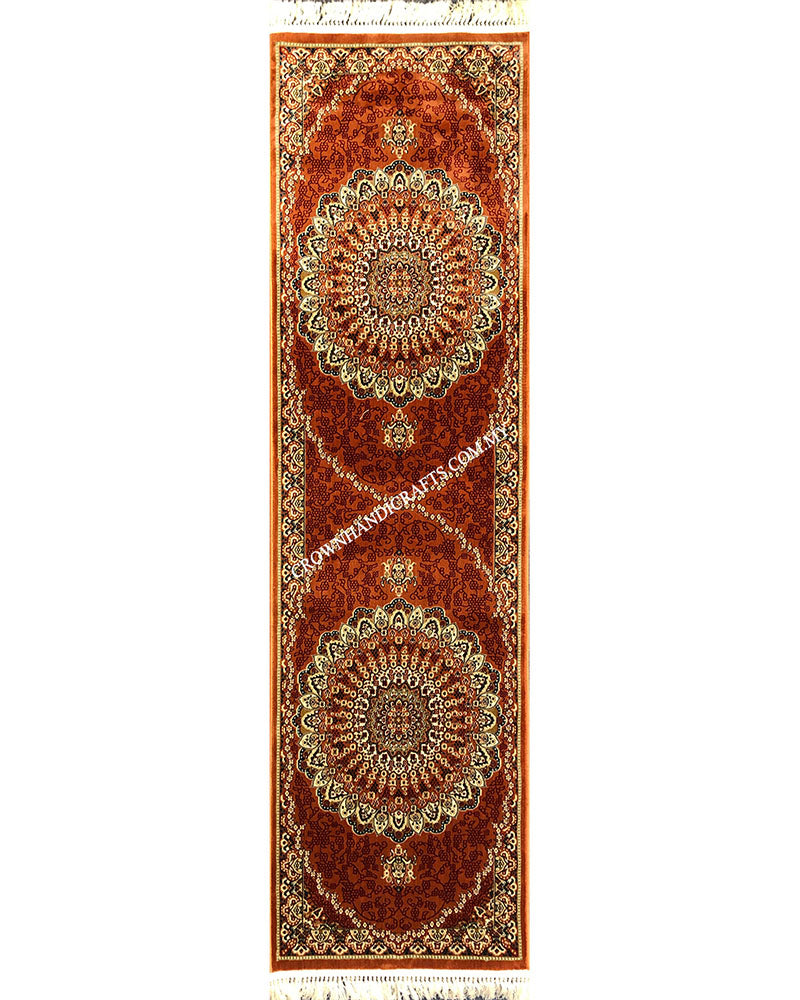 Persian Carpet Thick Quality Turkish Rugs High End Durable Carpets for Living Room Bedroom | Semerkant 07910A Runner