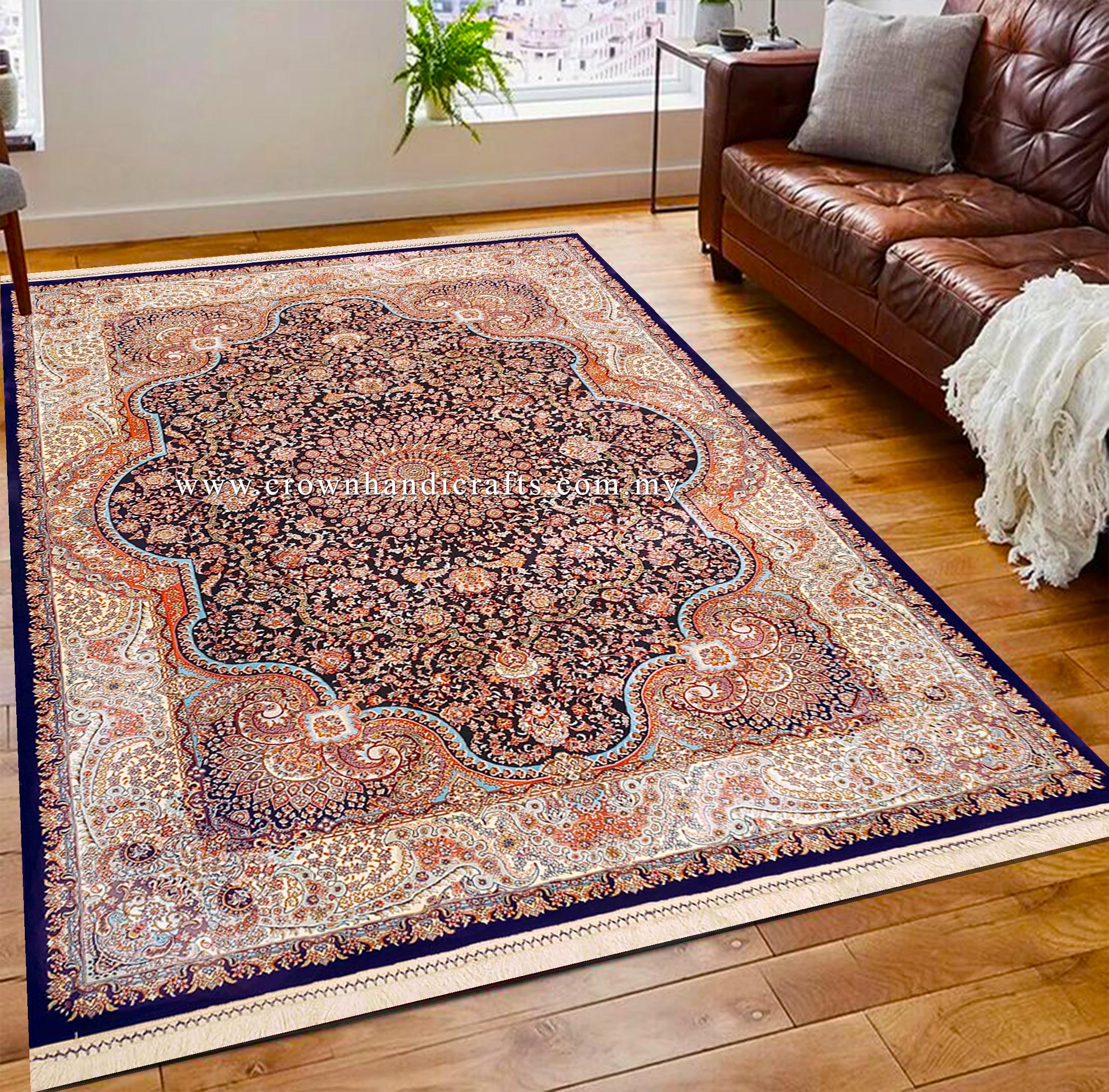 High End Durable Persian Carpet Thick Quality Turkish Rugs for