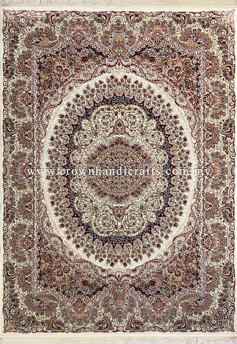 Persian Carpet Thick Quality Turkish Rugs High End Durable Carpets for Living Room Bedroom | Qom 1305A