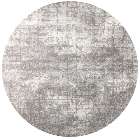 Amazing Smooth Feel Luxury Rugs Modern Design | Modern Mix Round MM156 (160CM DIA)