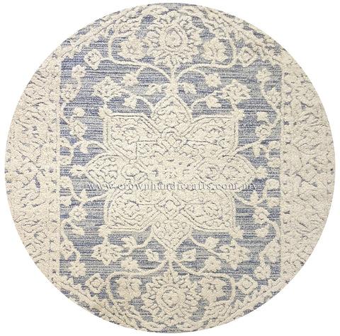 Amazing Smooth Feel Luxury Rugs Modern Design | Modern Mix Round MM180 (152CM DIA)