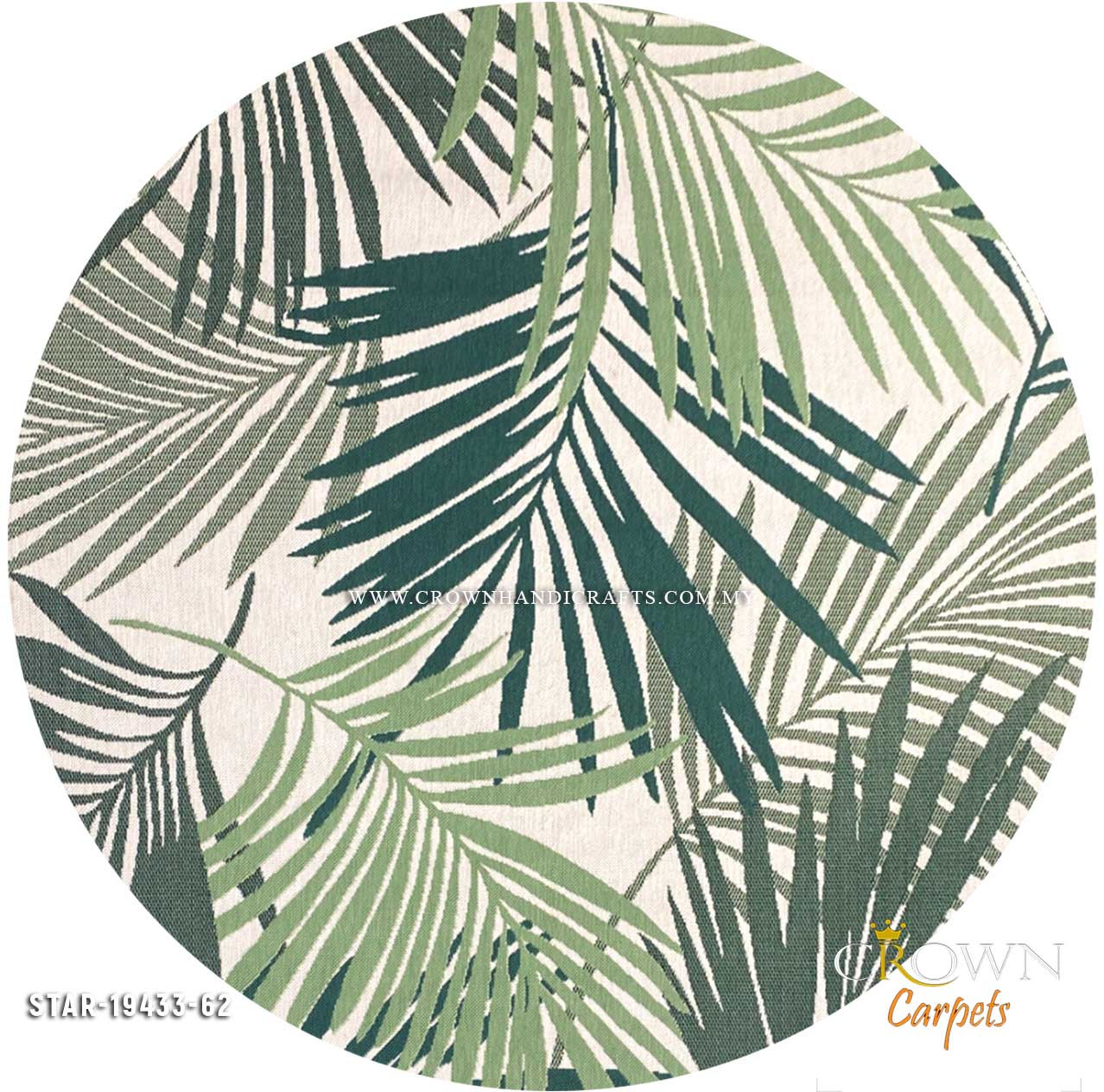 Nordic Round Rugs for Living Room Bedroom Scandinavian Carpets | Star Round 19433-62