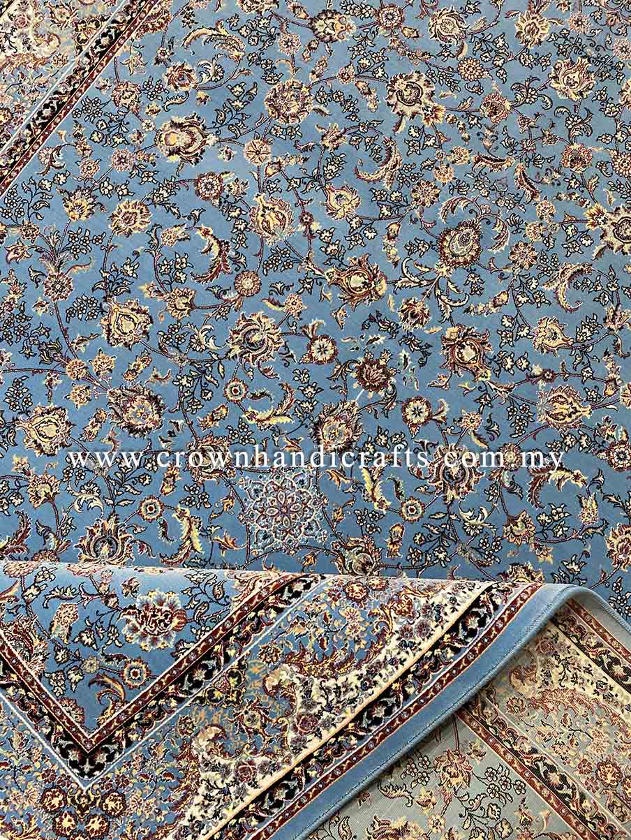 Premium Persian Carpet from Iran Smooth Wool Feel Man Made Persian Carpets for Bedroom Living Room | Rayan Nastaran